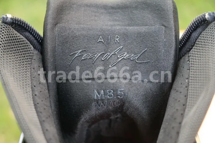 Authentic Nike Air Fear of God 1 “Triple Black”