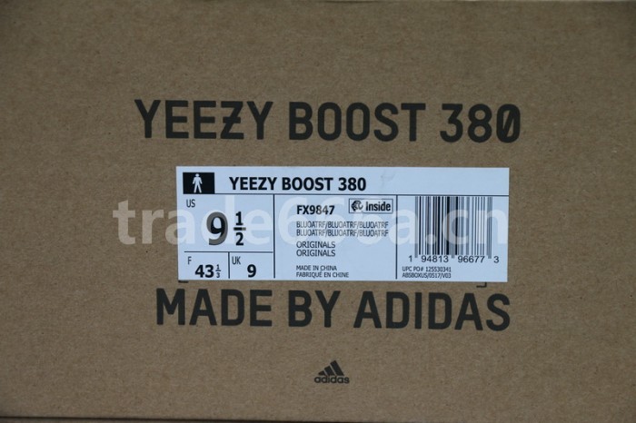 Authentic Yeezy Boost 380 “Blue Oat” Reflective