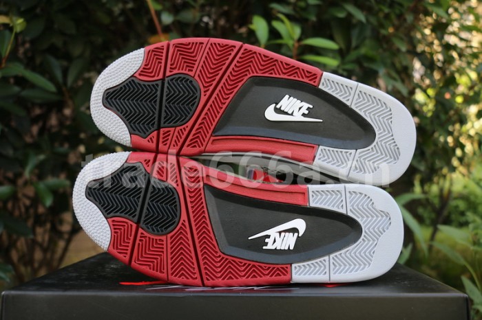 Authentic Air Jordan 4 Retro Fire Red 2018