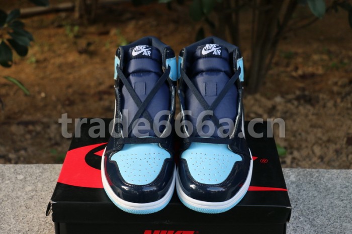 Authentic Air Jordan 1 “UNC Patent”