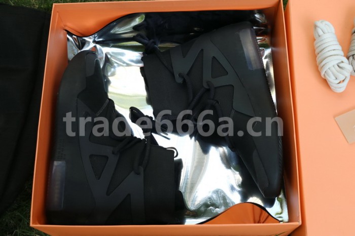 Authentic Nike Air Fear of God 1 “Triple Black”