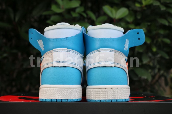 Authentic OFF-WHITE x Air Jordan 1 “UNC”