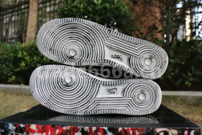 Authentic PEACEMINUSONE x Nike Air Force 1“Para-noise”