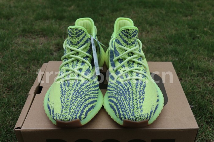 Authentic AD Yeezy 350 Boost V2 “Semi Frozen Yellow”