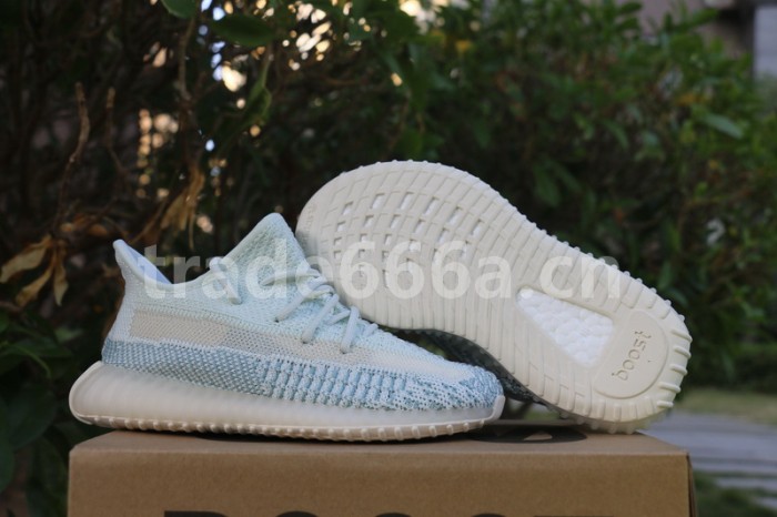 Authentic Yeezy Boost 350 V2 “Cloud White” Kids Shoes