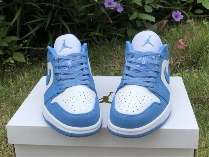 Authentic Air Jordan 1 Low “UNC”