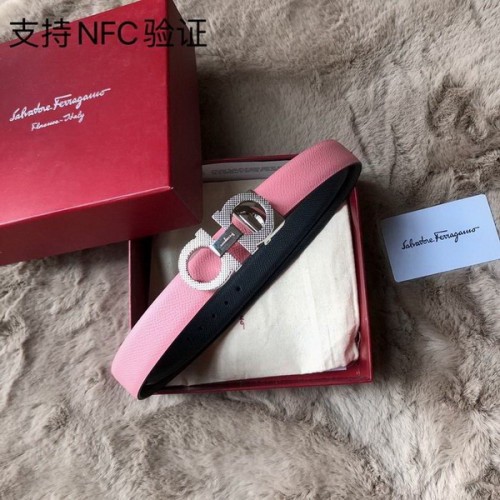 Super Perfect Quality Ferragamo Belts(100% Genuine Leather,steel Buckle)-1199
