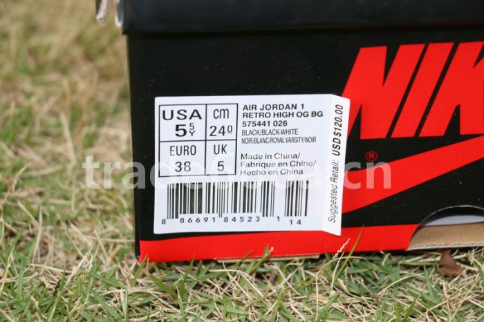 Authentic Air Jordan 1 High OG Top 3 GS