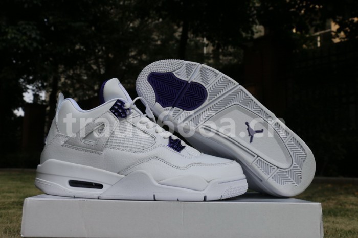 Authentic Air Jordan 4 “Purple Metallic”