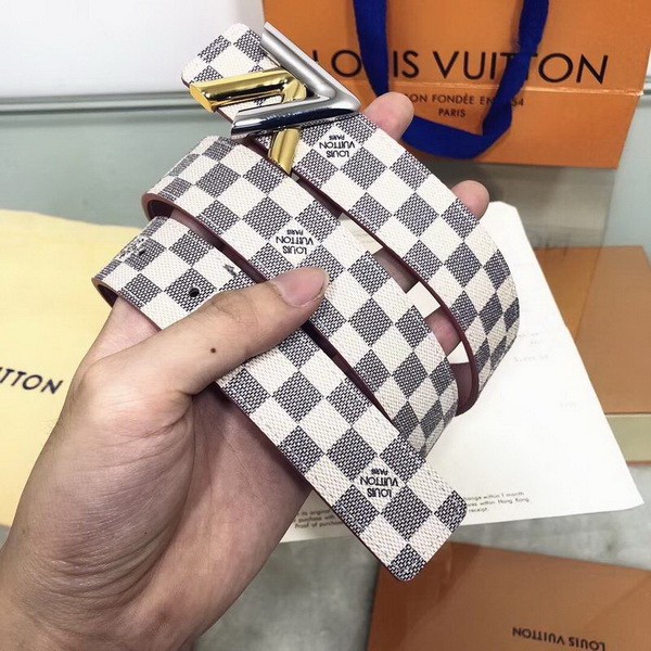 Super Perfect Quality LV women Belts(100% Genuine Leather,Steel Buckle)-048