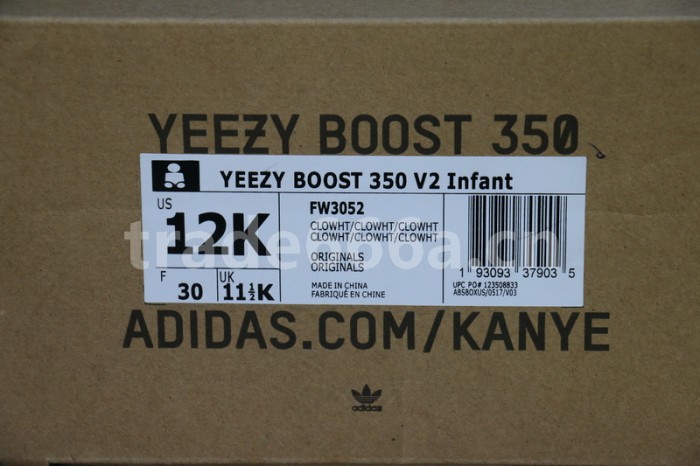 Authentic Yeezy Boost 350 V2 “Citrin” Kids Shoes