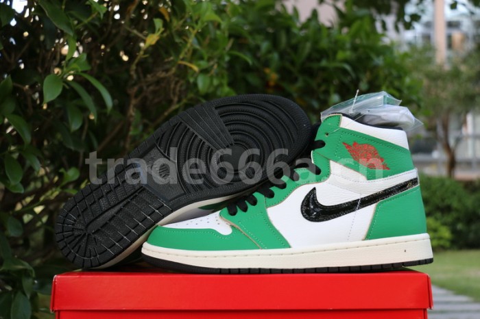 Authentic Air Jordan 1 High OG WMNS “Lucky Green”