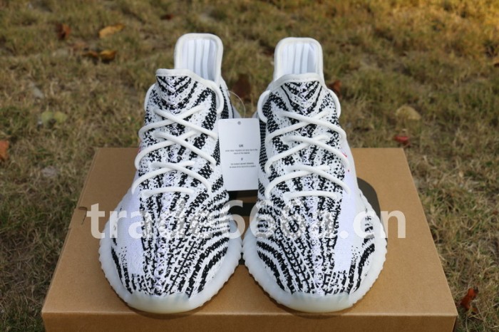 Authentic AD Yeezy 350 Boost V2 Zebra