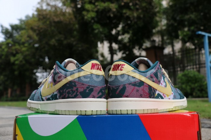 Authentic Nike Dunk Low “Community Garden”