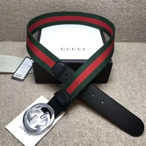 Super Perfect Quality G Belts(100% Genuine Leather,steel Buckle)-2481