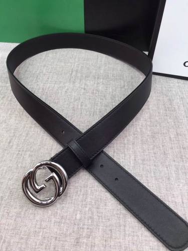Super Perfect Quality G women Belts(100% Genuine Leather,steel Buckle)-455