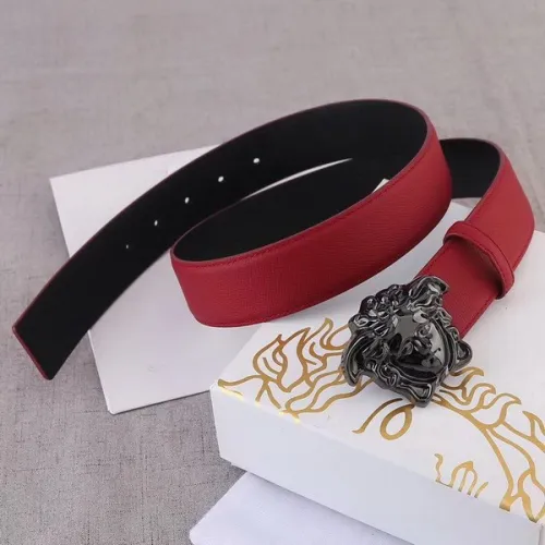 Super Perfect Quality Versace Belts(100% Genuine Leather,Steel Buckle)-590
