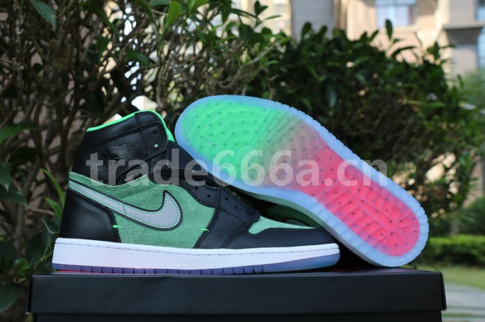 Authentic Air Jordan 1 High Zoom R2T “Racer Blue”