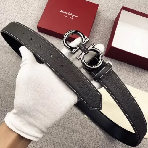 Super Perfect Quality Ferragamo Belts(100% Genuine Leather,steel Buckle)-884