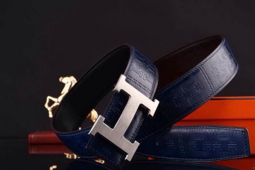 Super Perfect Quality Hermes Belts(100% Genuine Leather,Reversible Steel Buckle)-226