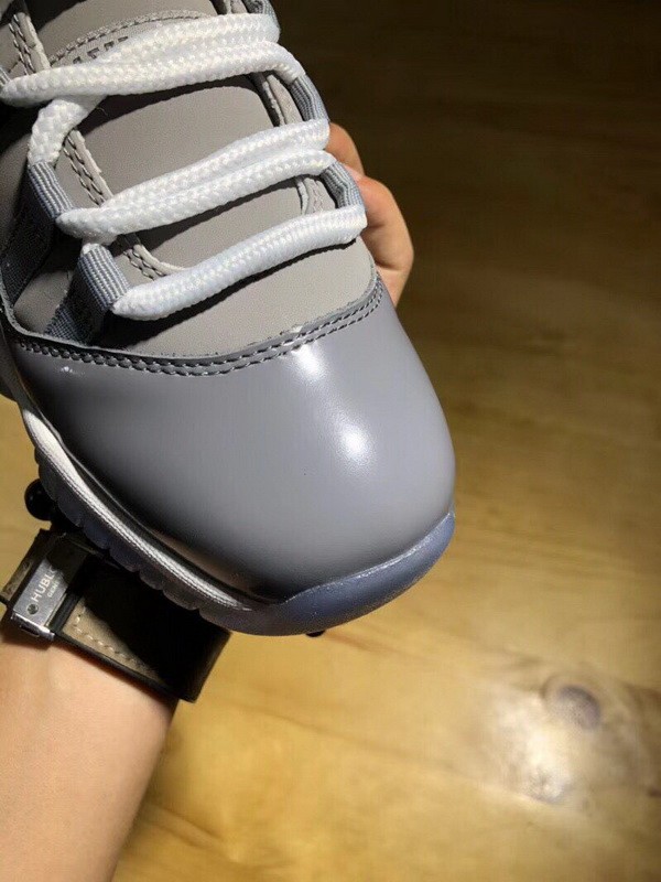 Authentic Air Jordan 11 Low “Cool Grey” GS