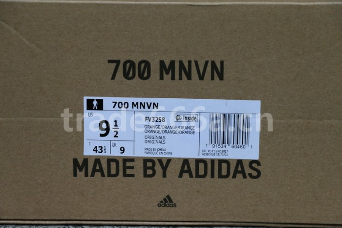 Authentic Yeezy Boost 700 MNVN Orange