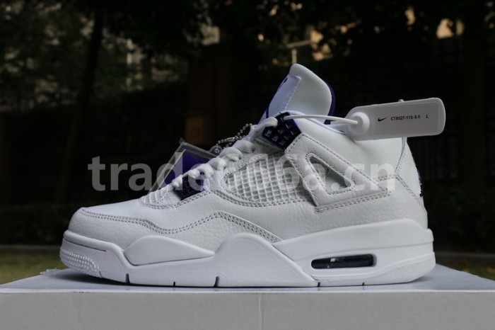 Authentic Air Jordan 4 “Purple Metallic”