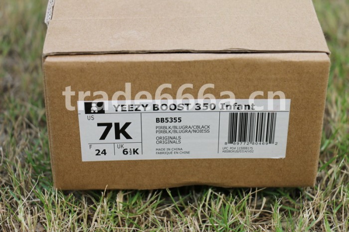 Authentic Yeezy 350 Boost Infant “Pirate Black”