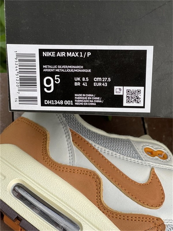 Authentic Patta x Nike Air Max 1 “Monarch”