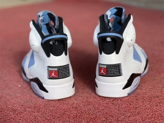 Authentic Air Jordan 6 UNC New