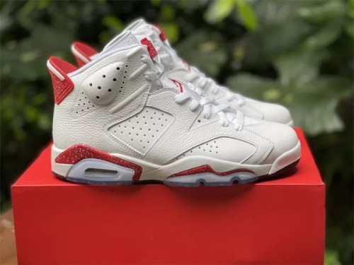 Authentic Air Jordan 6 “Red Oreo”