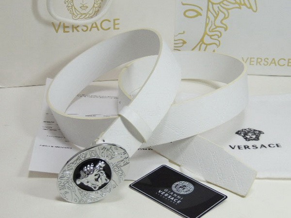 Super Perfect Quality Versace Belts(100% Genuine Leather,Steel Buckle)-877