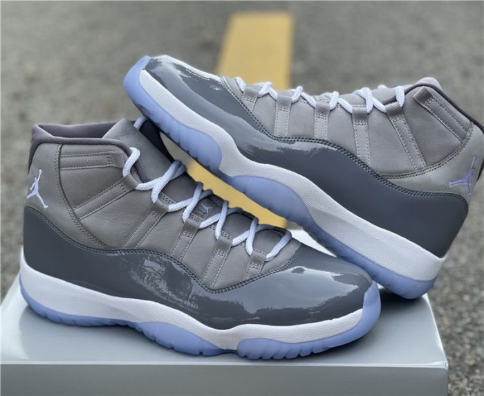 Authentic Air Jordan 11 Cool Grey 2021