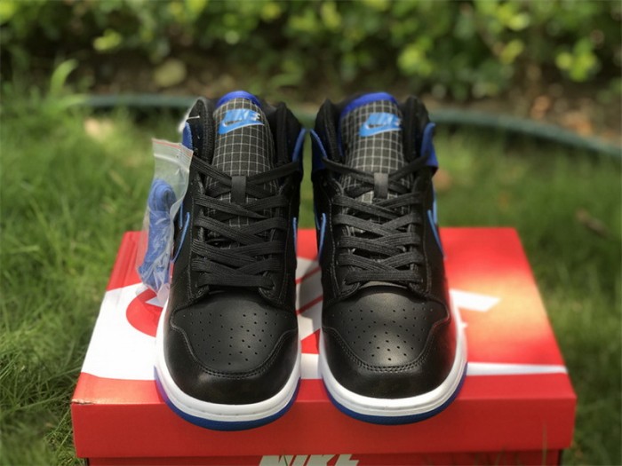 Authentic Nike Dunk High “Blue Camo”