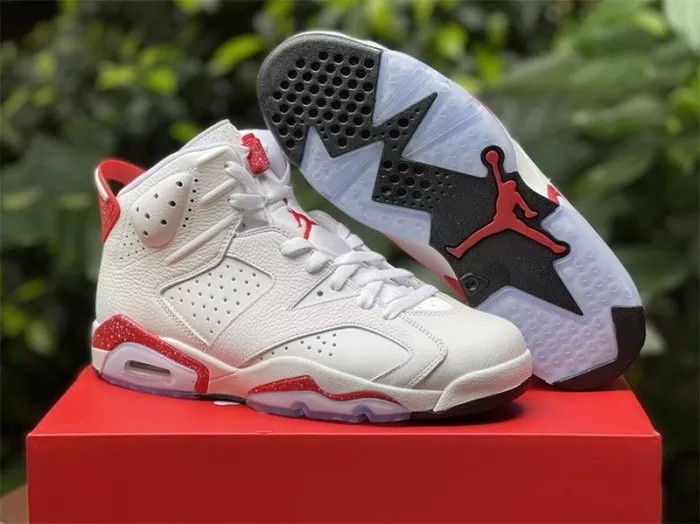 Authentic Air Jordan 6 “Red Oreo”