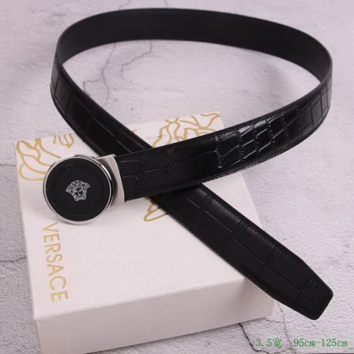 Super Perfect Quality Versace Belts(100% Genuine Leather,Steel Buckle)-555