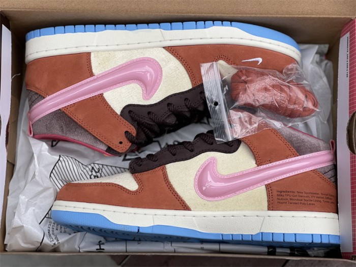 aUTHENTIC Social Status x Nike Dunk Mid “Chocolate Milk”