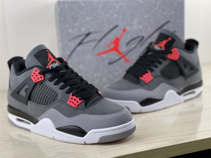 Authentic Air Jordan 4 “Infrared”