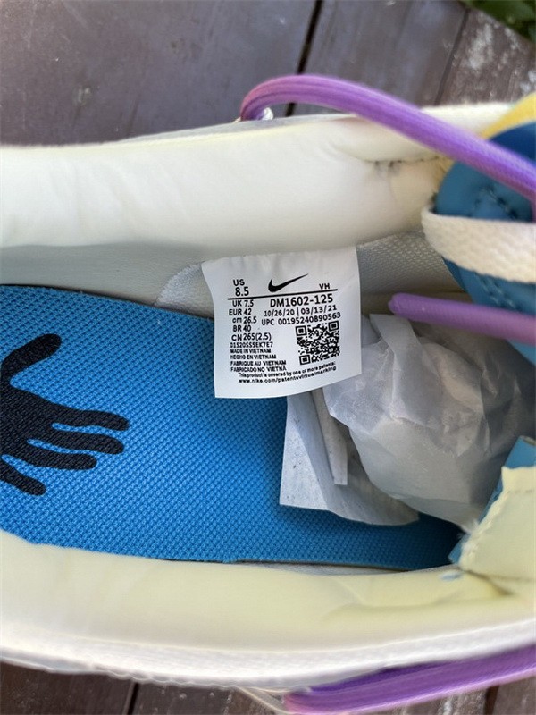 Authentic OFF-WHITE x Nike Dunk Low “The 50” DM1602 125