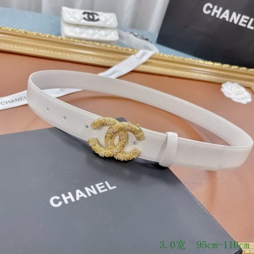 Super Perfect Quality CHNL Belts(100% Genuine Leather,steel Buckle)-207
