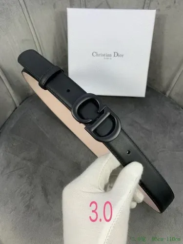 Super Perfect Quality Dior Belts(100% Genuine Leather,steel Buckle)-492