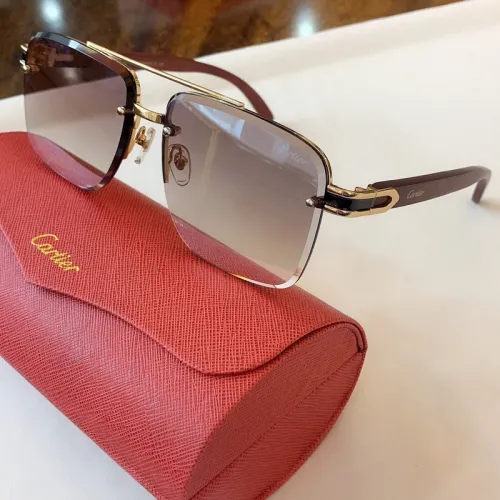 Cartier Sunglasses AAAA-741