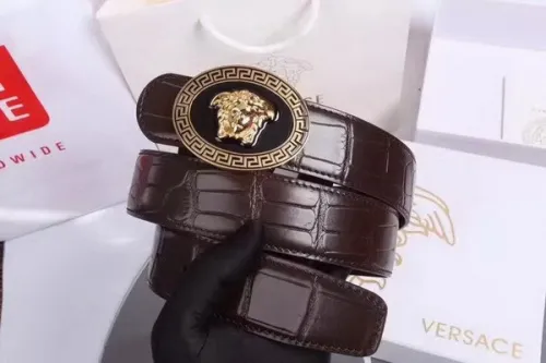 Super Perfect Quality Versace Belts(100% Genuine Leather,Steel Buckle)-1227