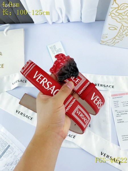 Super Perfect Quality Versace Belts(100% Genuine Leather,Steel Buckle)-1059