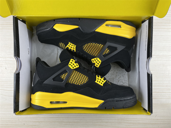 Authentic Air Jordan 4 Thunder