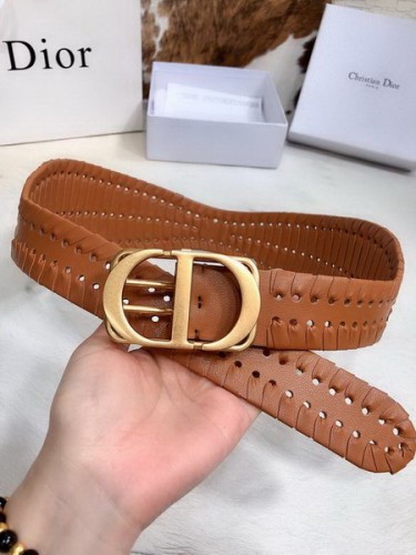 Super Perfect Quality Dior Belts(100% Genuine Leather,steel Buckle)-817