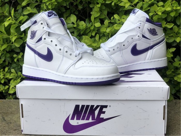 Authentic Air Jordan 1 High OG WMNS “Court Purple”