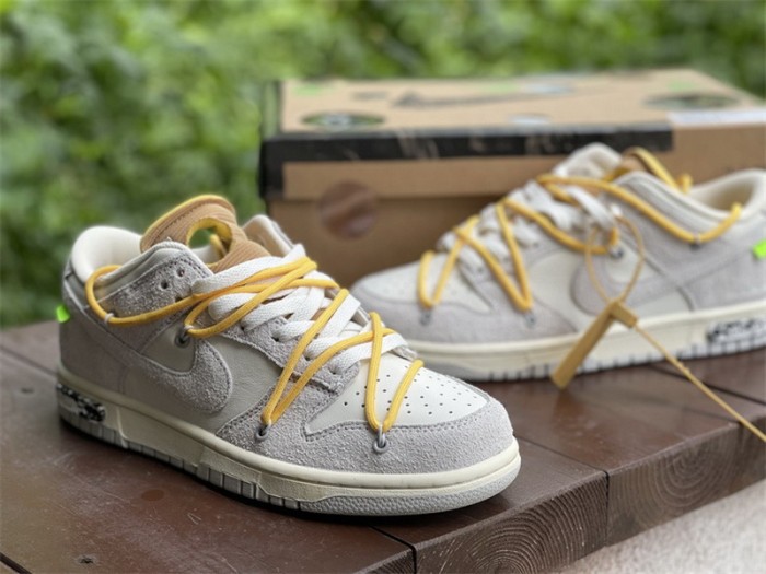 Authentic OFF-WHITE x Nike Dunk Low “The 50” DJ0950-109