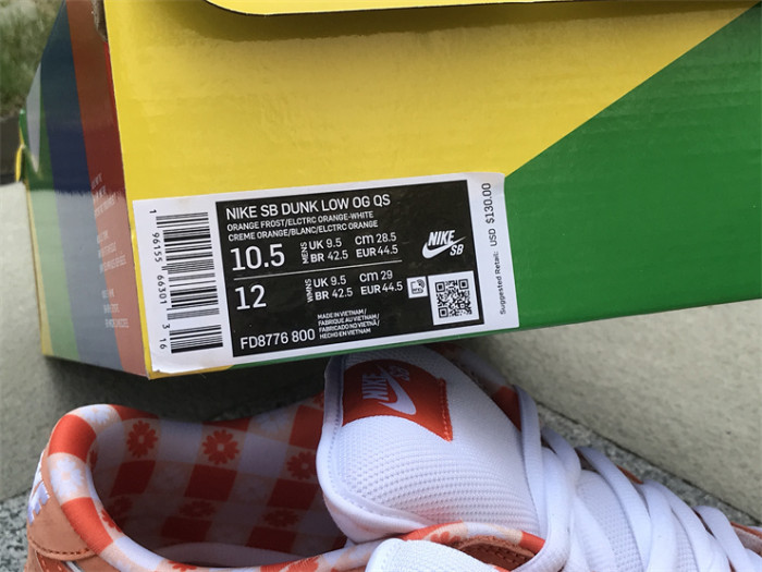 Authentic Concepts x Nike SB Dunk Low Orange