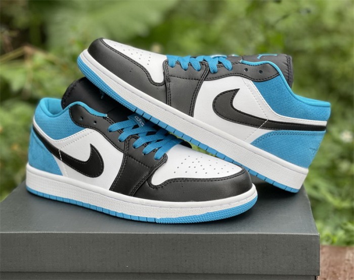 Authentic Air Jordan 1 Low “Laser Blue”